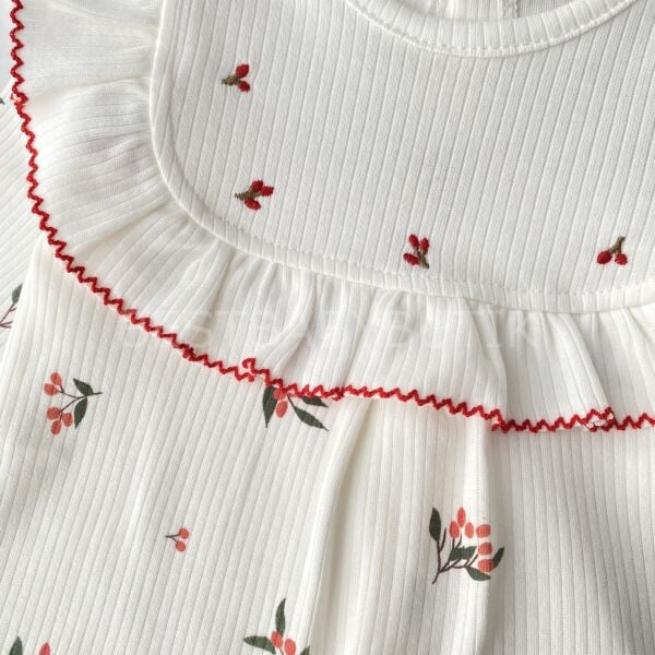 Kokina Premium Nakış Yakalı Bandanalı Tulum