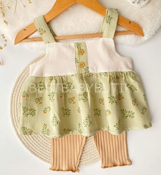 Viola Çıtır Çiçekli Askılı 2’Li Takım