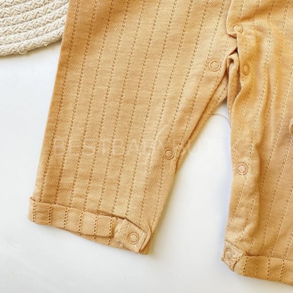 ANDERSON SEYYAR PAPYON VE ŞAPKA DETAYLI ASKILI TULUM SETİ 3-6 AY