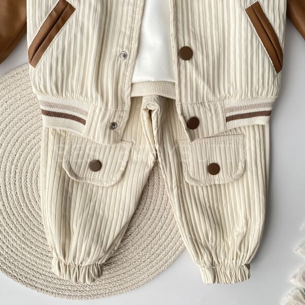 Premium Road Deri Ceketli 3’Lü Takım 18-24 AY