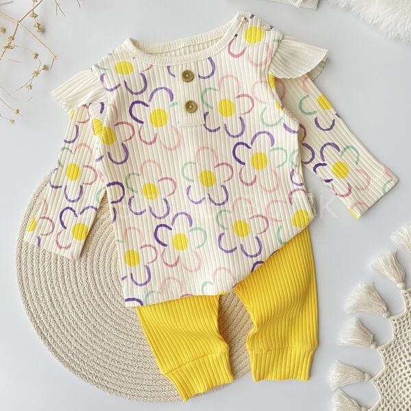 Papatyalı Fitilli Kaşkorse 2’Li Takım