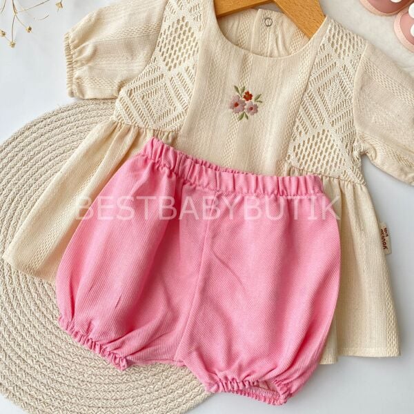 Çiçek Nakışlı Robalı 2’Li Takım 18-24 AY