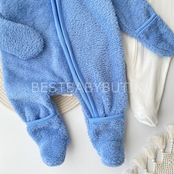 Nıke Nakışlı Peluş Kapşonlu 2’Li Tulum Seti