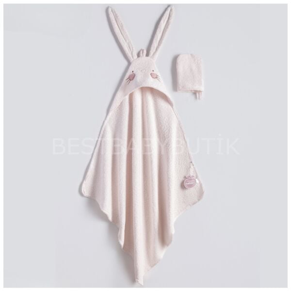 Bebessi Premium Tavşan Kulaklı Havlu