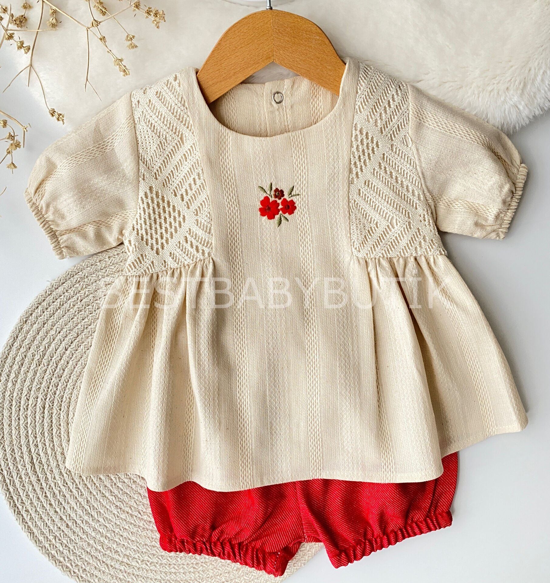 Çiçek Nakışlı Robalı 2’Li Takım 18-24 AY