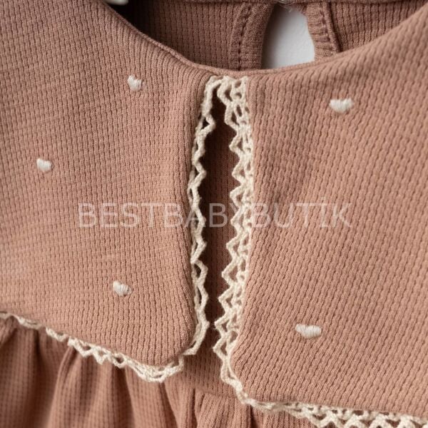 Premium Koleksiyon Kalpli Yaka Detaylı Tulum