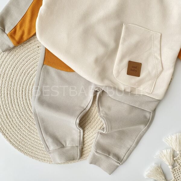 Polo Yaka Detaylı Cepli Renkli 2’Li Takım