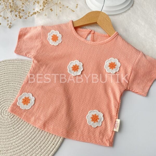 Papatya Örgü Detaylı Şort Etekli 2’Li Takım 18-24 AY