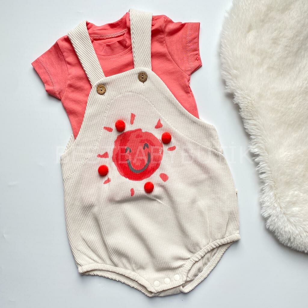 GÜNEŞ DESENLİ ROMPER