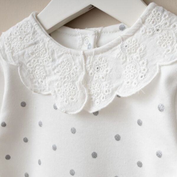 Premium Simli Benekli Fisto Yakalı Bandanalı Tulum