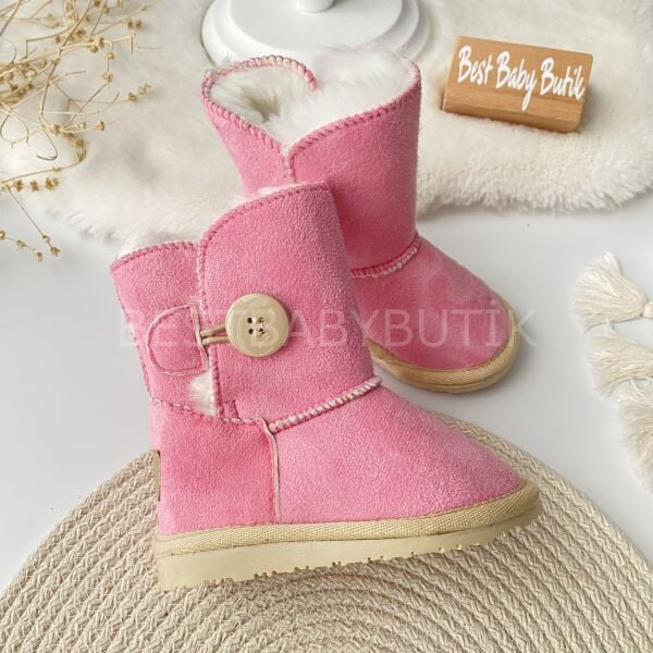 Pembe Tüylü Süet Bot