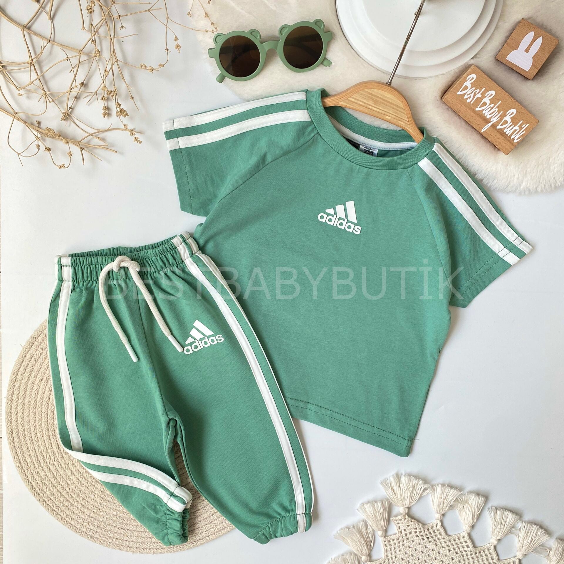Adidas Oversize Eşofman Takımı 2-3 YAŞ