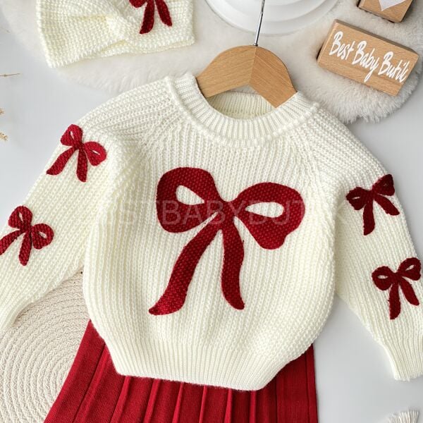 Kurdale Detaylı Triko Etekli 3’Lü Takım 6-12 AY