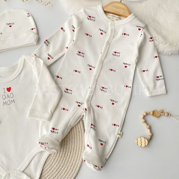 LOVELY 3’LÜ TULUM SETİ 0-3 AY