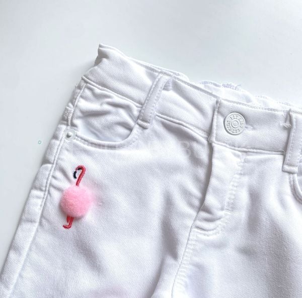 Flamingo Detaylı Likrali Pantolon