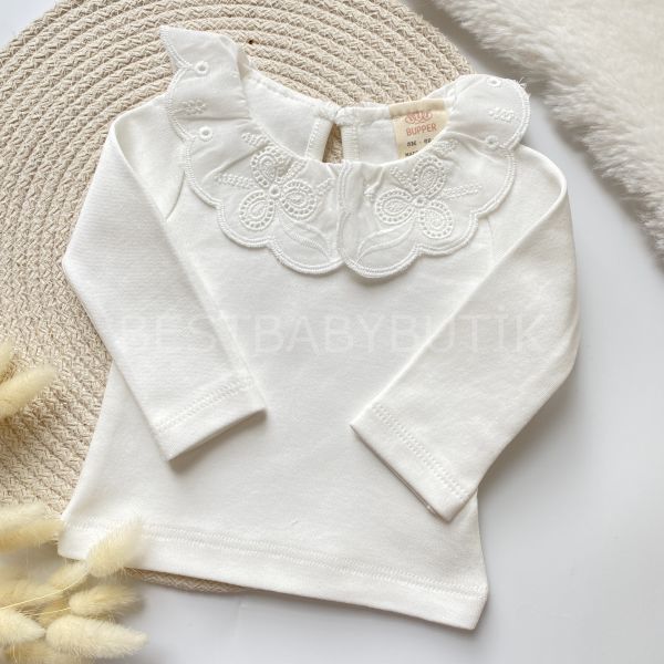 CHARM FİSTO BEBE YAKA DETAYLI BADİLİ TULUM SETİ
