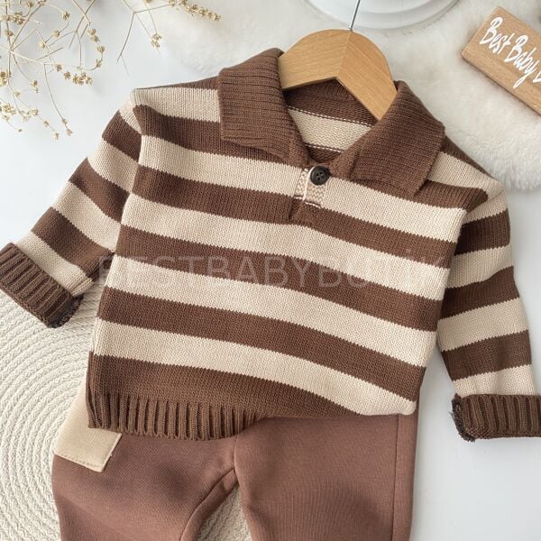 Polo Yaka Detaylı Triko 2’Li Takım