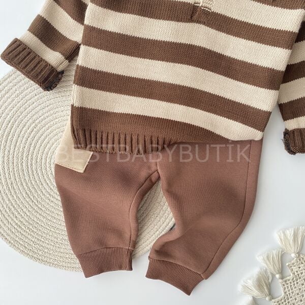 Polo Yaka Detaylı Triko 2’Li Takım