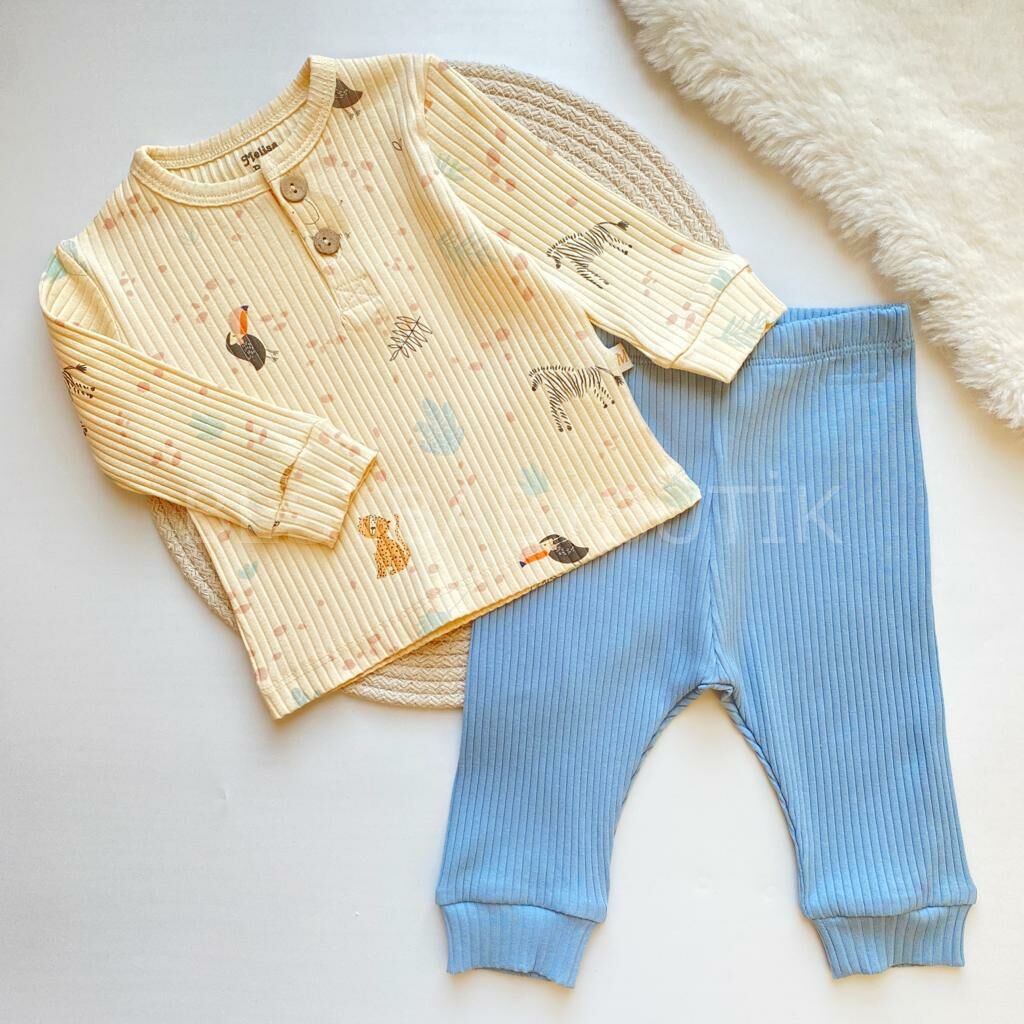 MELİSA SAFARİ FİTİLLİ ALT ÜST TAKIM