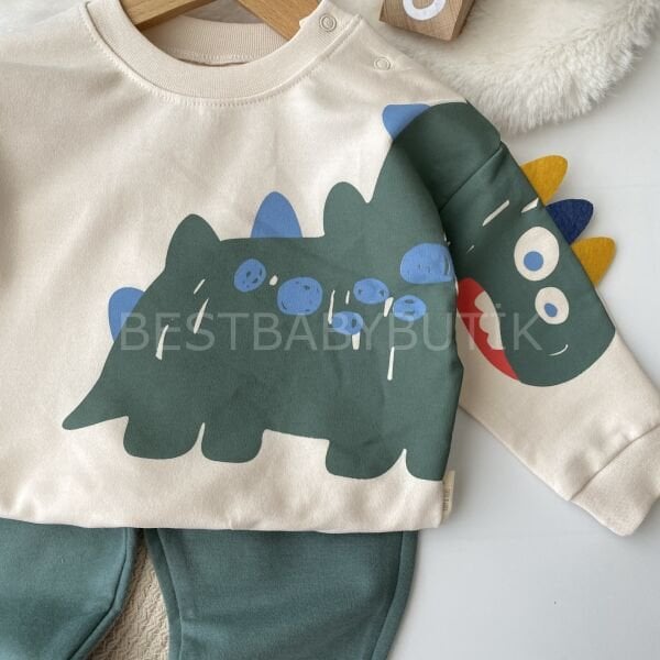 Dinazor Baskılı 2’Li Takım