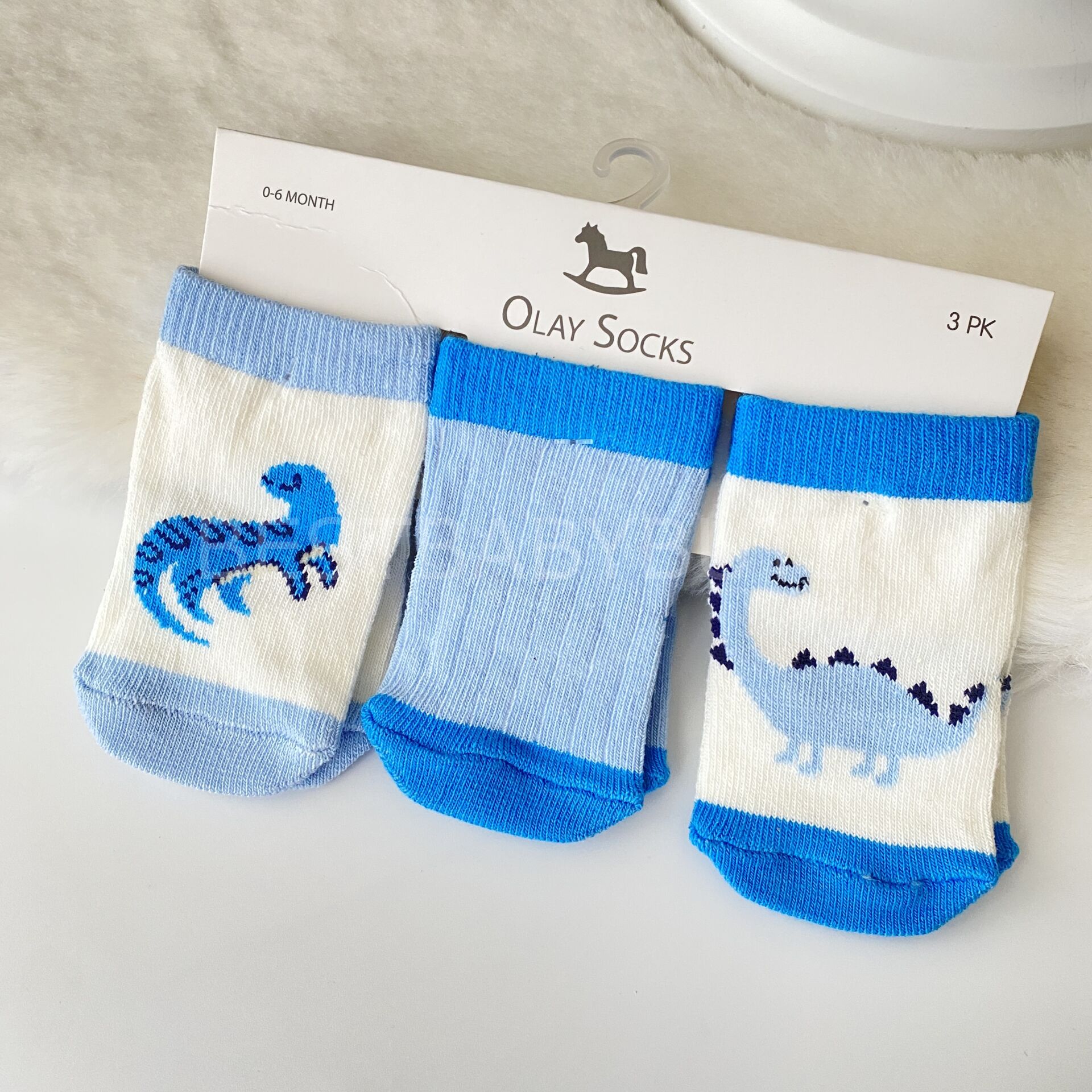 Pamuk 3’lü Çorap Seti (0-6 AY)