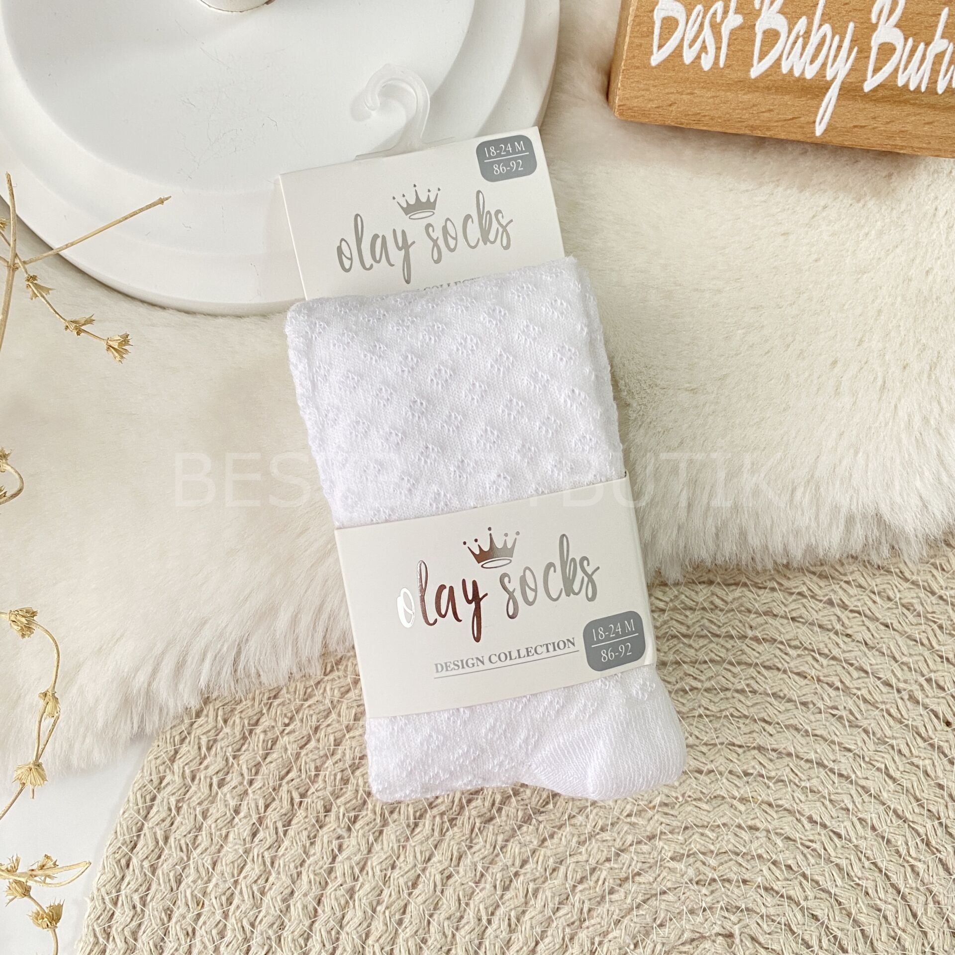 Kendinden Desenli Külotluçorap 18-24 Ay