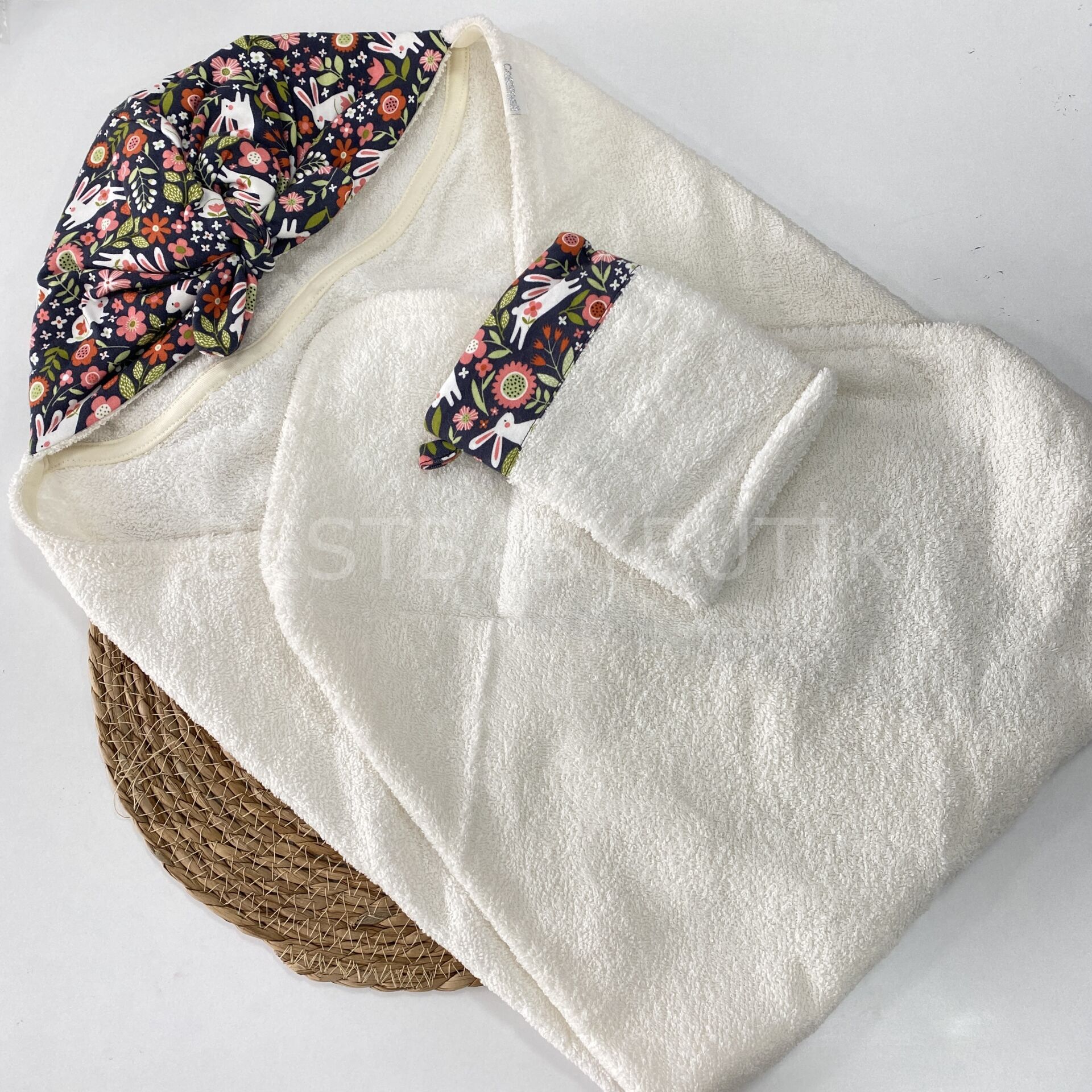 CARAMELL LOVELY RABBIT 82x90 BEBEK BAŞLIKLI HAVLU