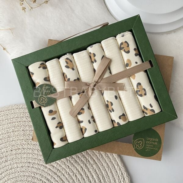 Obaby Organik Kutulu 7’li Ağız Mendili