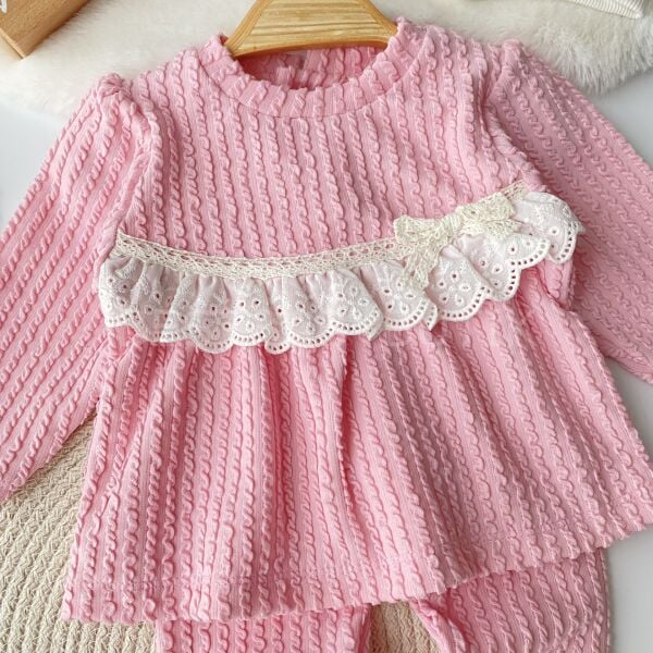 Kendinden Desenli Fisto Robalı Likra Takım