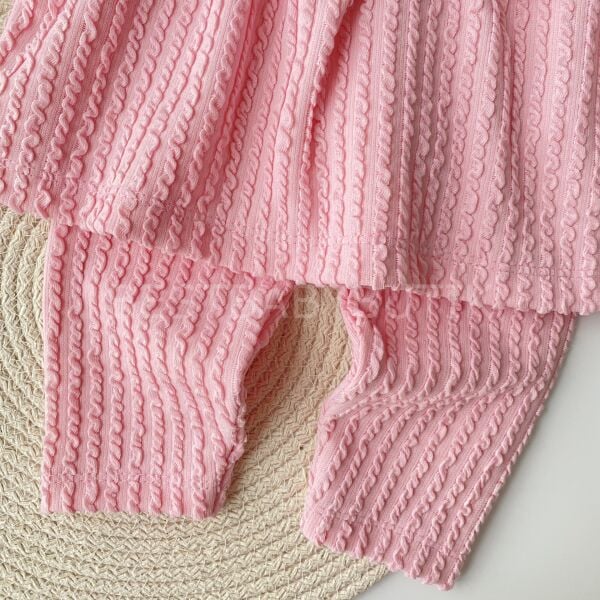 Kendinden Desenli Fisto Robalı Likra Takım