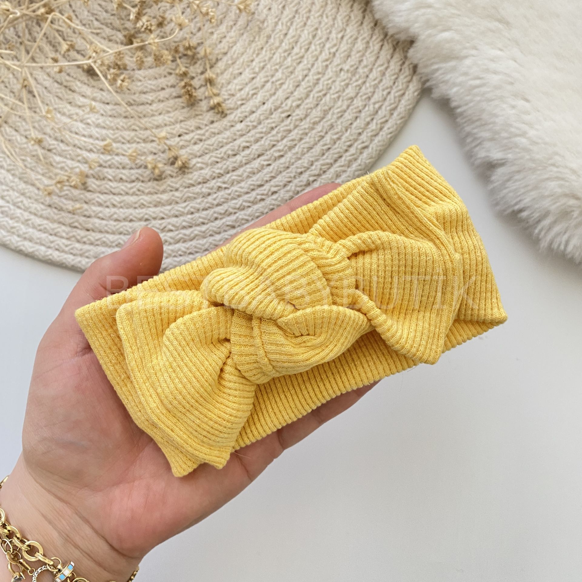 AÇIK SARIFİTİLLİ BANDANA