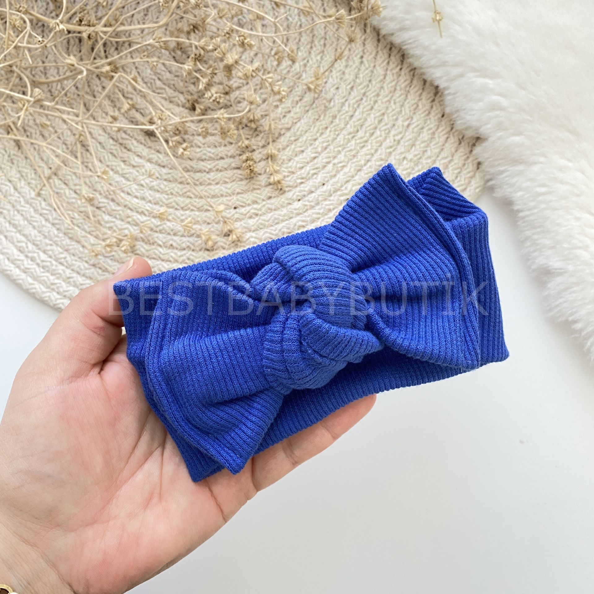 MAVİ FİTİLLİ BANDANA