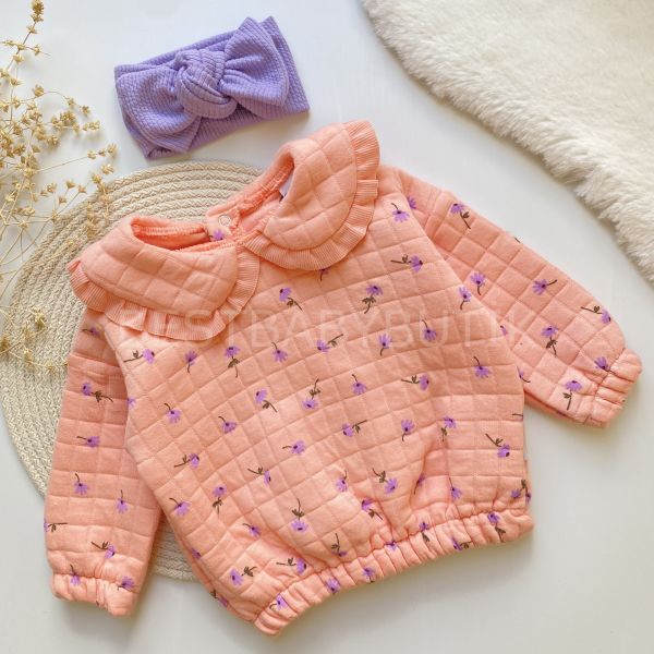 PAPATYA BEBE YAKA KAPİTONE TAYTLI 2’Lİ TAKIM (6AY-5YAŞ ARASI)