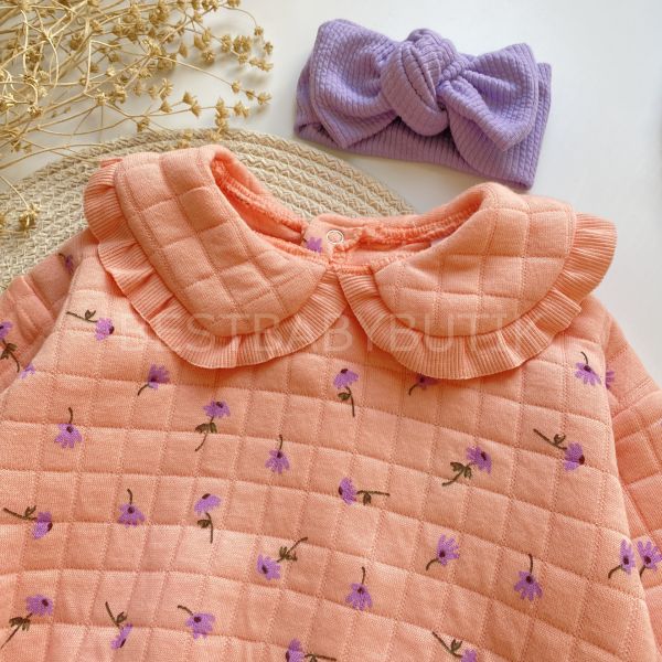 PAPATYA BEBE YAKA KAPİTONE TAYTLI 2’Lİ TAKIM (6AY-5YAŞ ARASI)