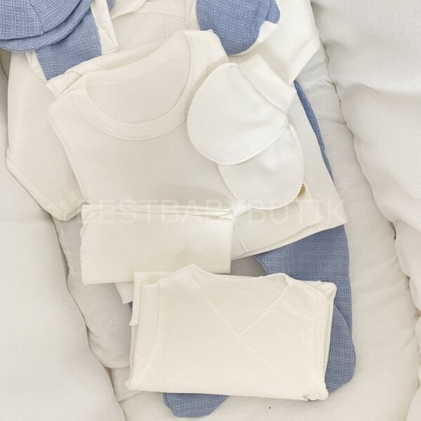 Ayıcık Panç İşlemeli Premium 10 Parça Hastane Çıkışı Seti 0-3 AY