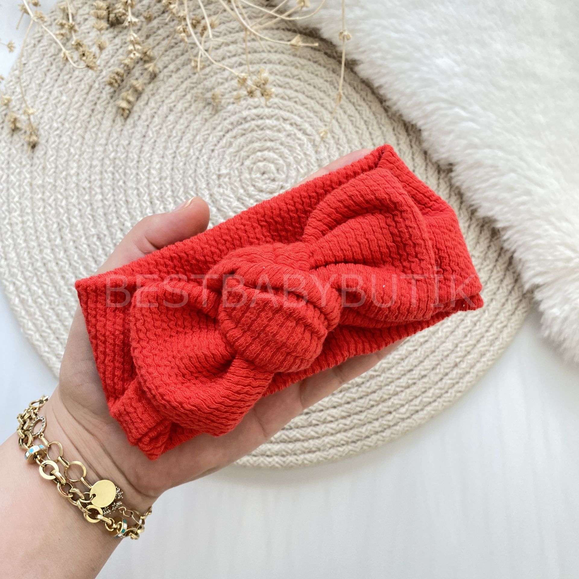 KIRMIZI FİTİLLİ BANDANA