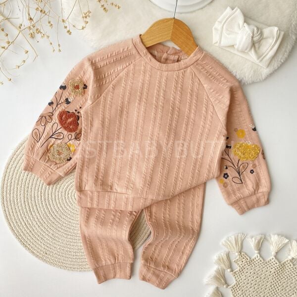 Nakışlı Balon Kol Süzene 2’Li Takım