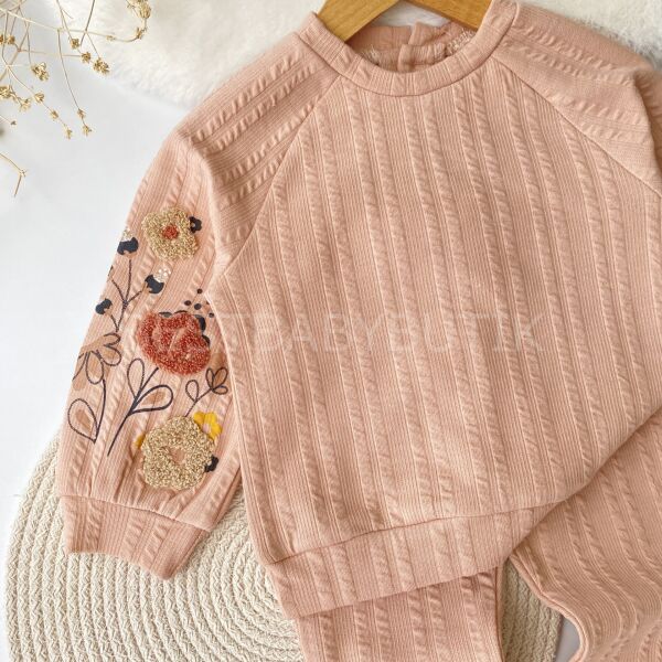 Nakışlı Balon Kol Süzene 2’Li Takım