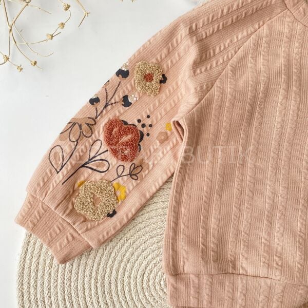 Nakışlı Balon Kol Süzene 2’Li Takım