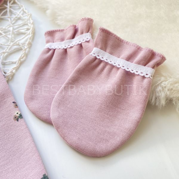 EMİLY ÇITIR ÇİÇEKLİ 4 PARÇA TULUM SETİ