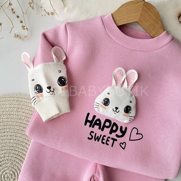 Happy Sweat Tavşanlı Şardonlu 2’Li Takım