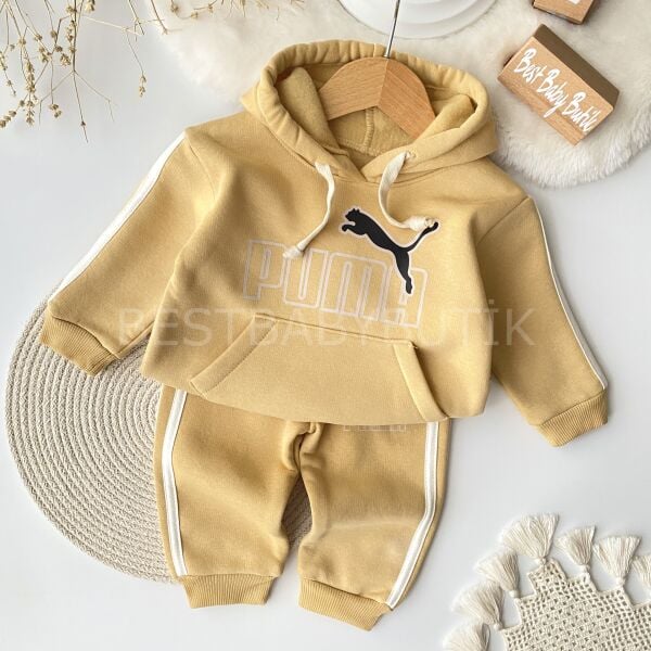 Puma Kapşonlu Şardonlu 2’Li Takım