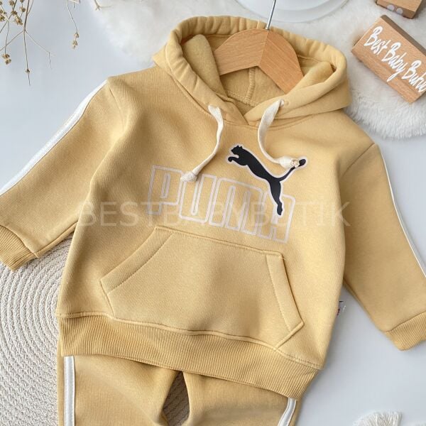 Puma Kapşonlu Şardonlu 2’Li Takım