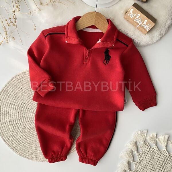 Uspa At Nakışlı Fermuarlı 2’Li Takım