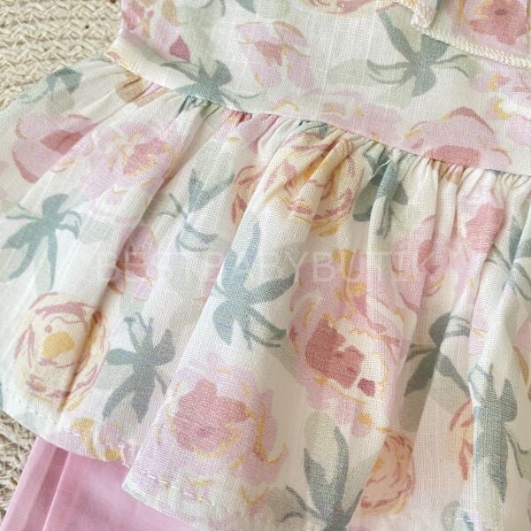 Bahar Çiçekleri Sırttan Bağlamalı 2’Li Takım 18-24 AY