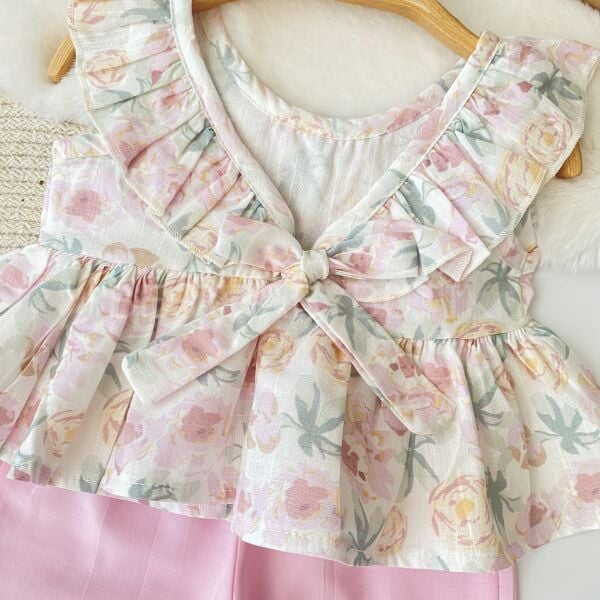 Bahar Çiçekleri Sırttan Bağlamalı 2’Li Takım 3-6 AY