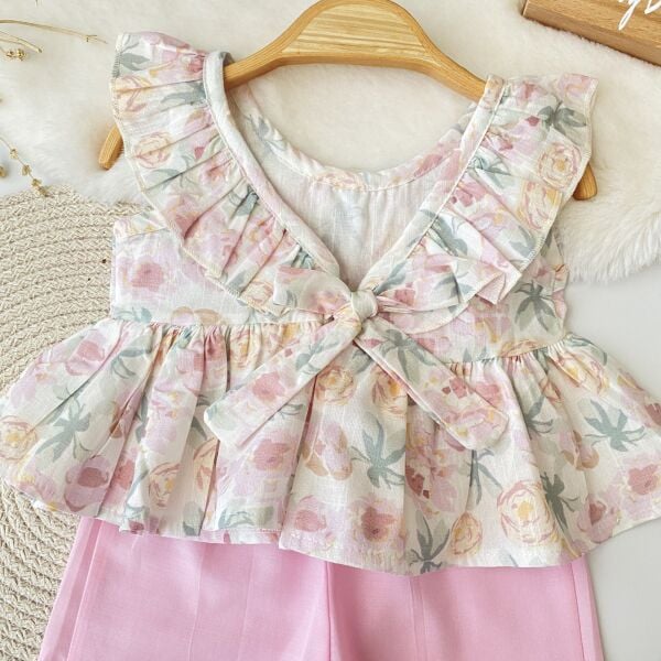 Bahar Çiçekleri Sırttan Bağlamalı 2’Li Takım 3-6 AY