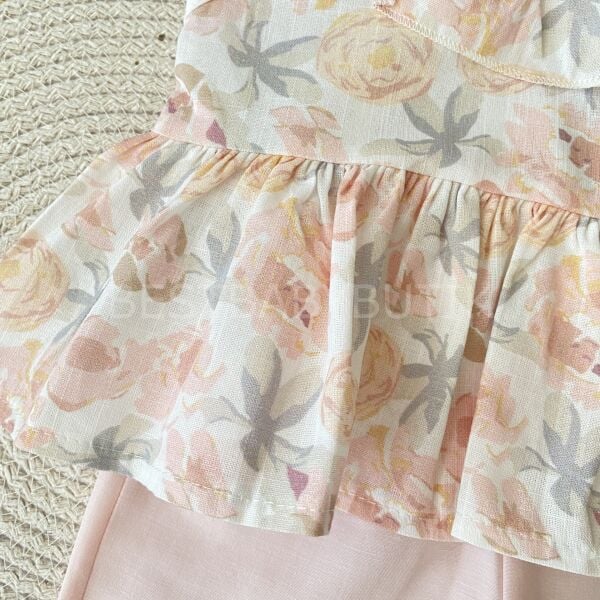 Bahar Çiçekleri Sırttan Bağlamalı 2’Li Takım 18-24 AY