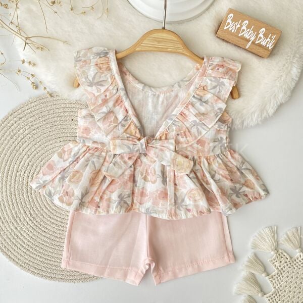 Bahar Çiçekleri Sırttan Bağlamalı 2’Li Takım 18-24 AY