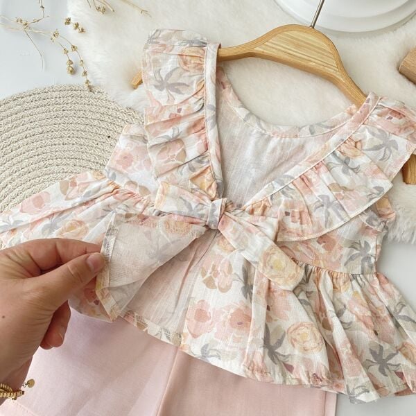 Bahar Çiçekleri Sırttan Bağlamalı 2’Li Takım 18-24 AY